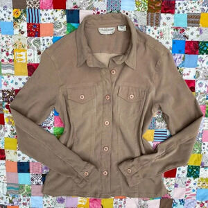 Vintage Lemon Grass Button Up Shirt